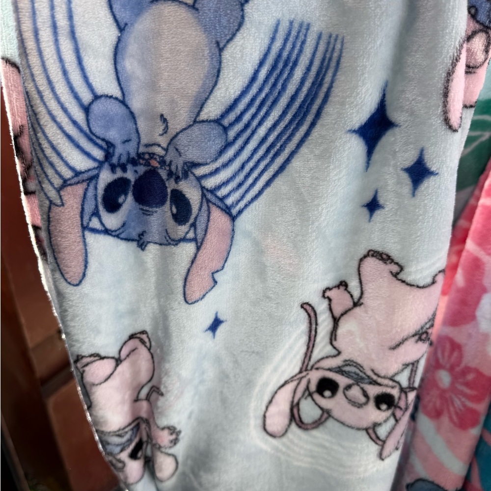 Kids Blue and Pink Character Pajamas